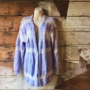 Jantzen Vintage 1980’s Purple Heart Print Medium